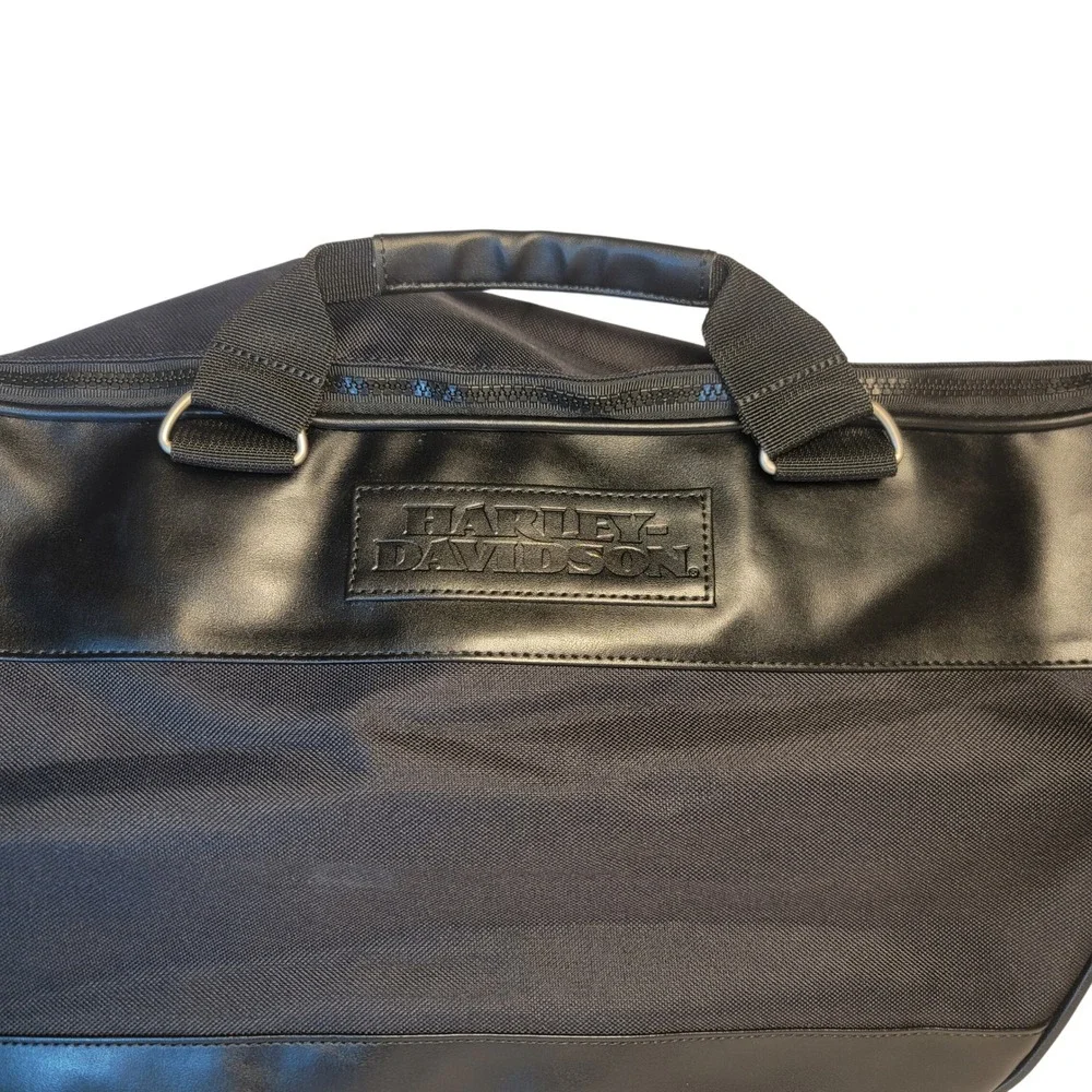 Harley Davidson‎ Black Motorcycle Travel Bag Luggage Duffle Carry On